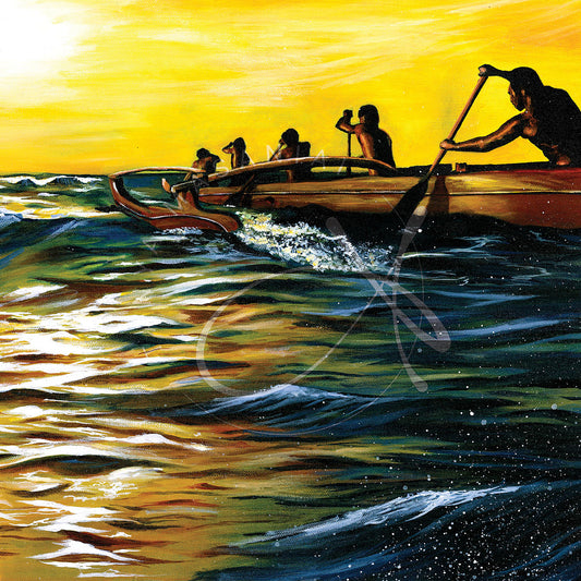 “Aiō - Swell” Canvas Print - LIMITED EDITION