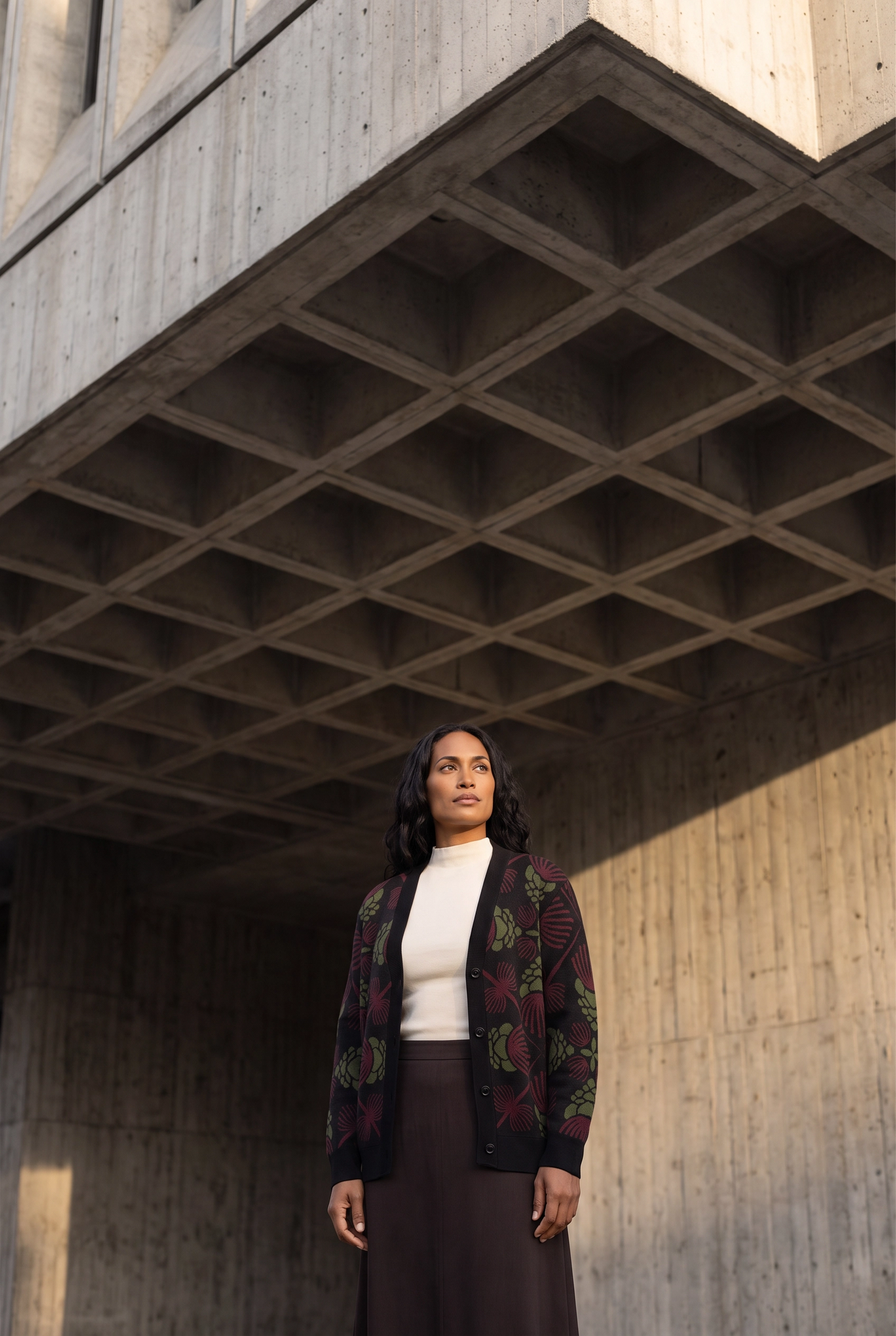 Lehua ‘Ula Hawaiian Hilo Knitted cardigan