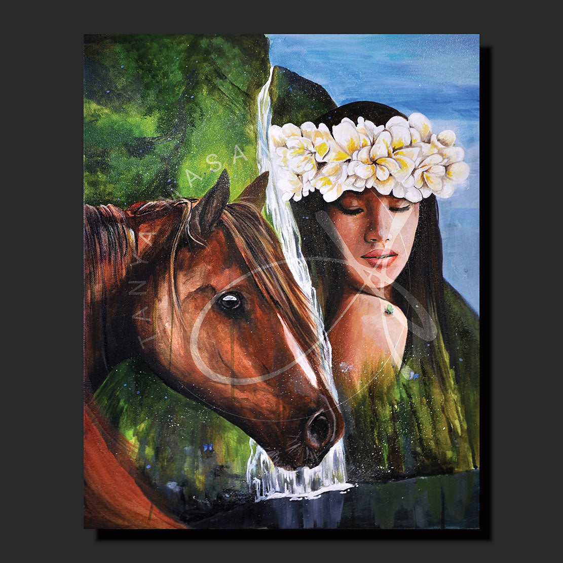 Finding Hi‘ilawe Canvas Print