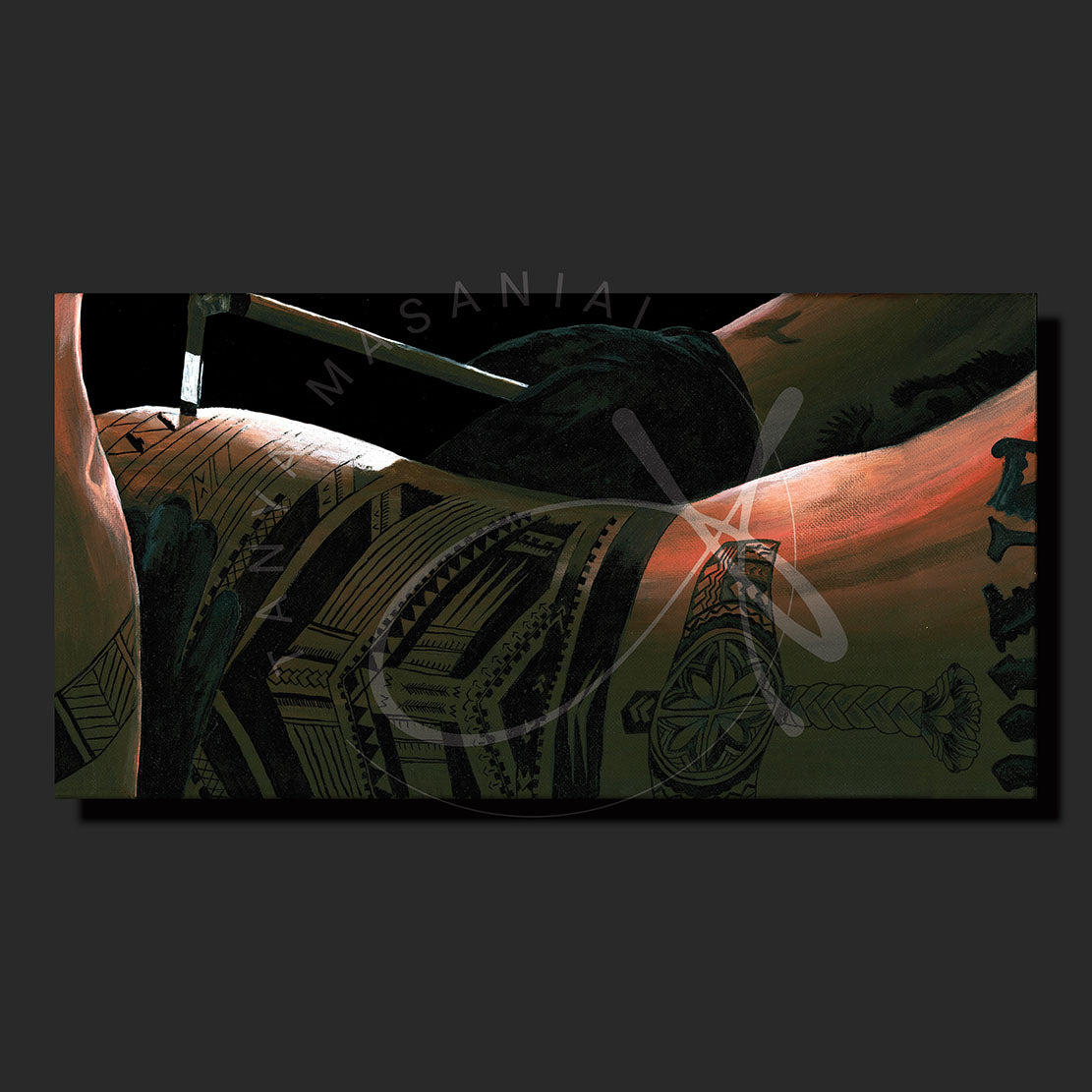 "Vaevae Mānava" canvas print