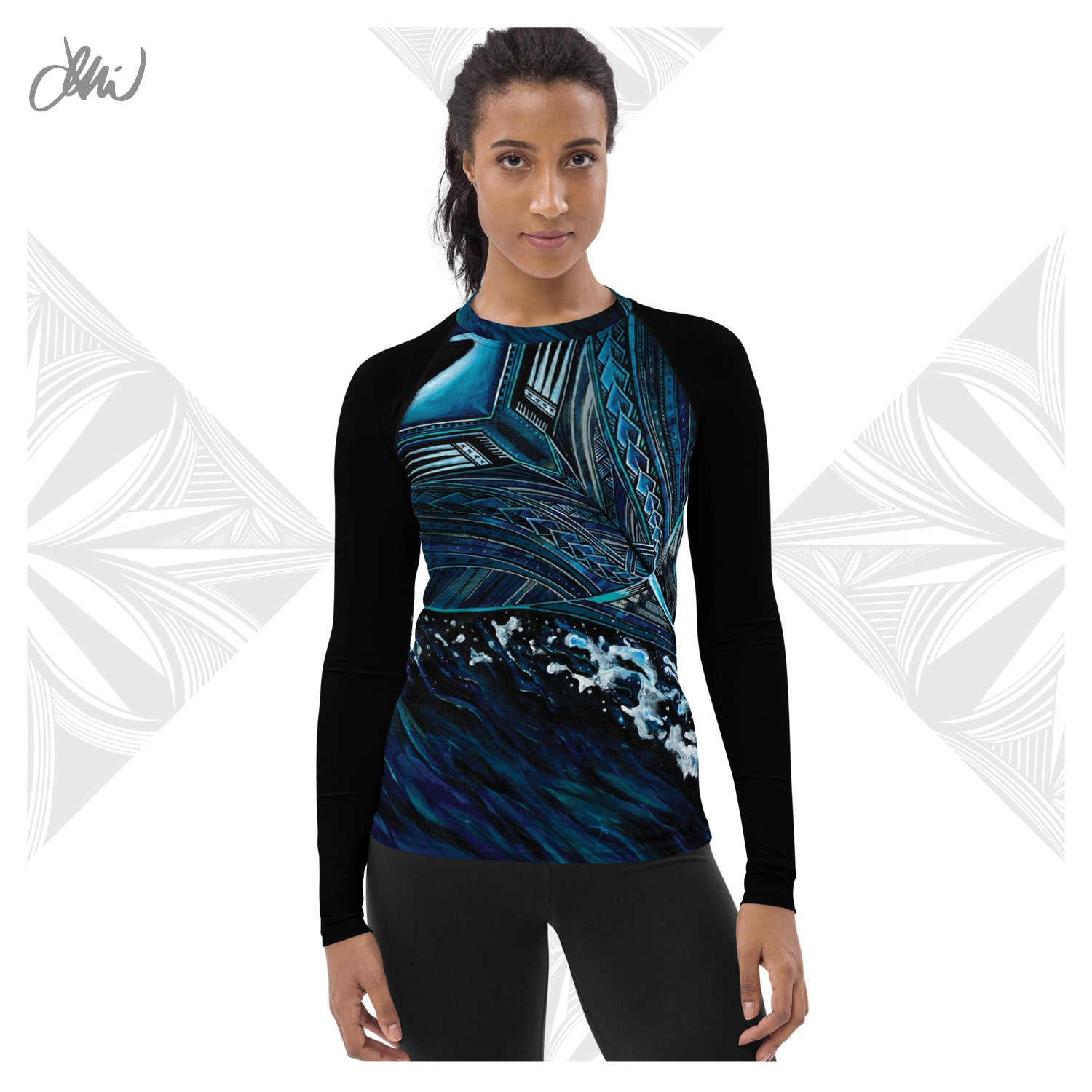 Manta Ray Women's Rash Guard