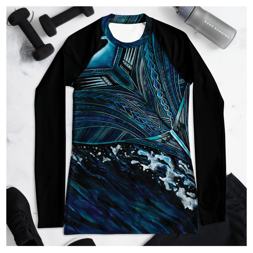 Manta Ray Women's Rash Guard
