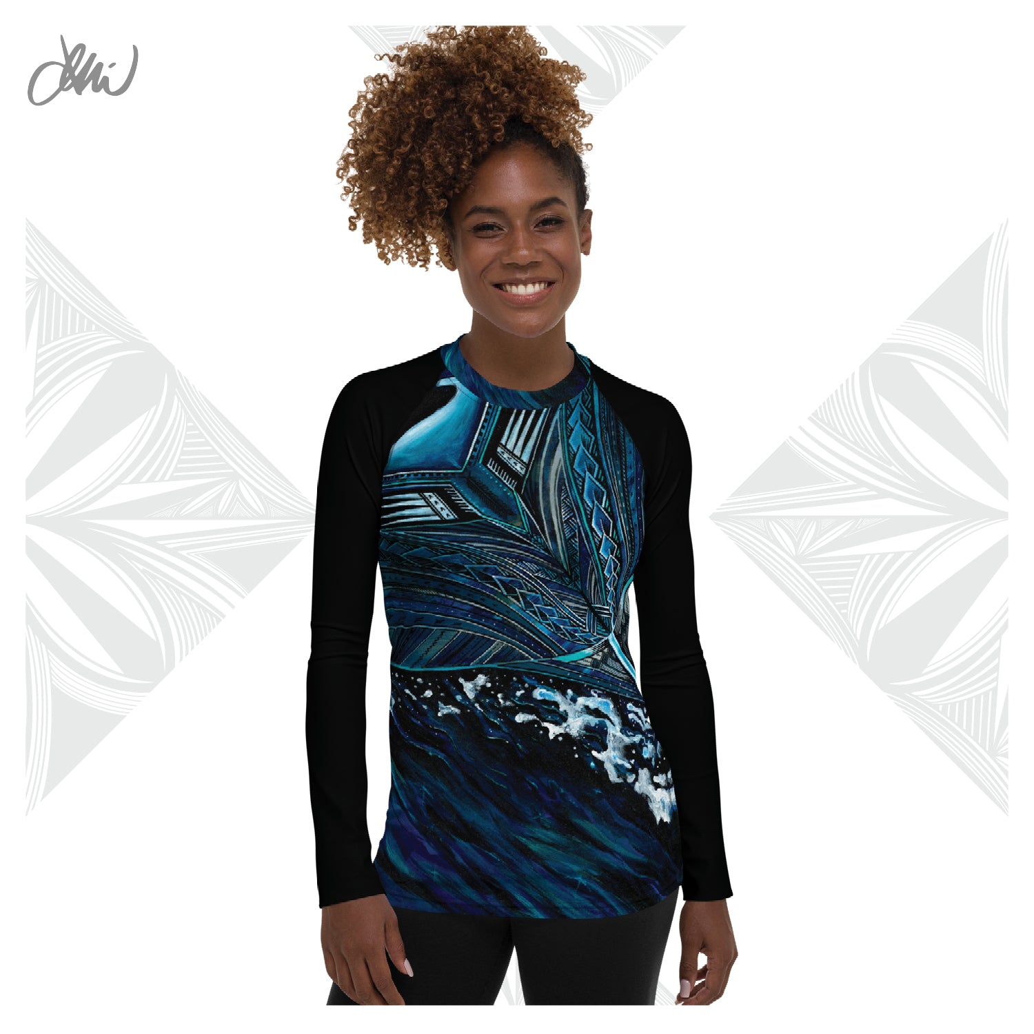 Manta Ray Women's Rash Guard