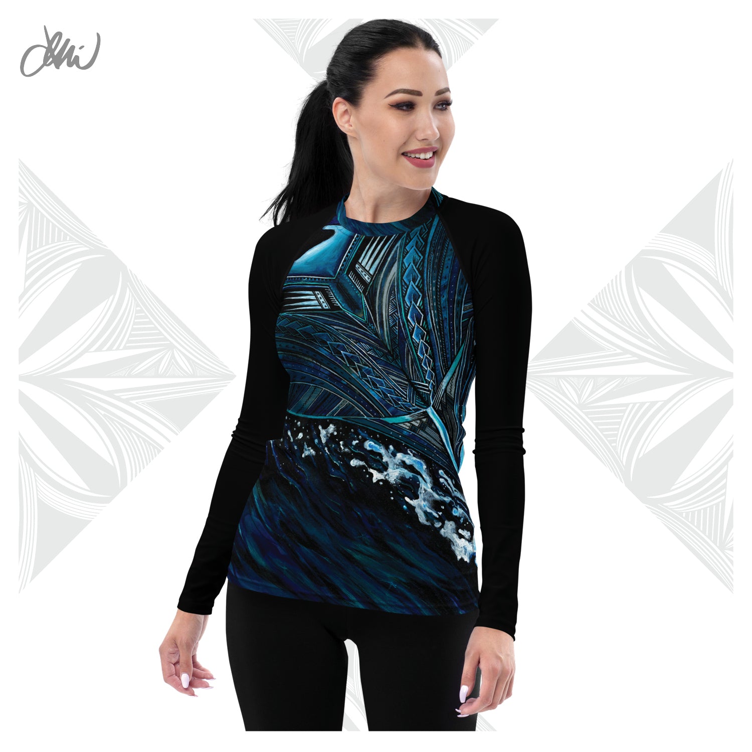 Manta Ray Women's Rash Guard