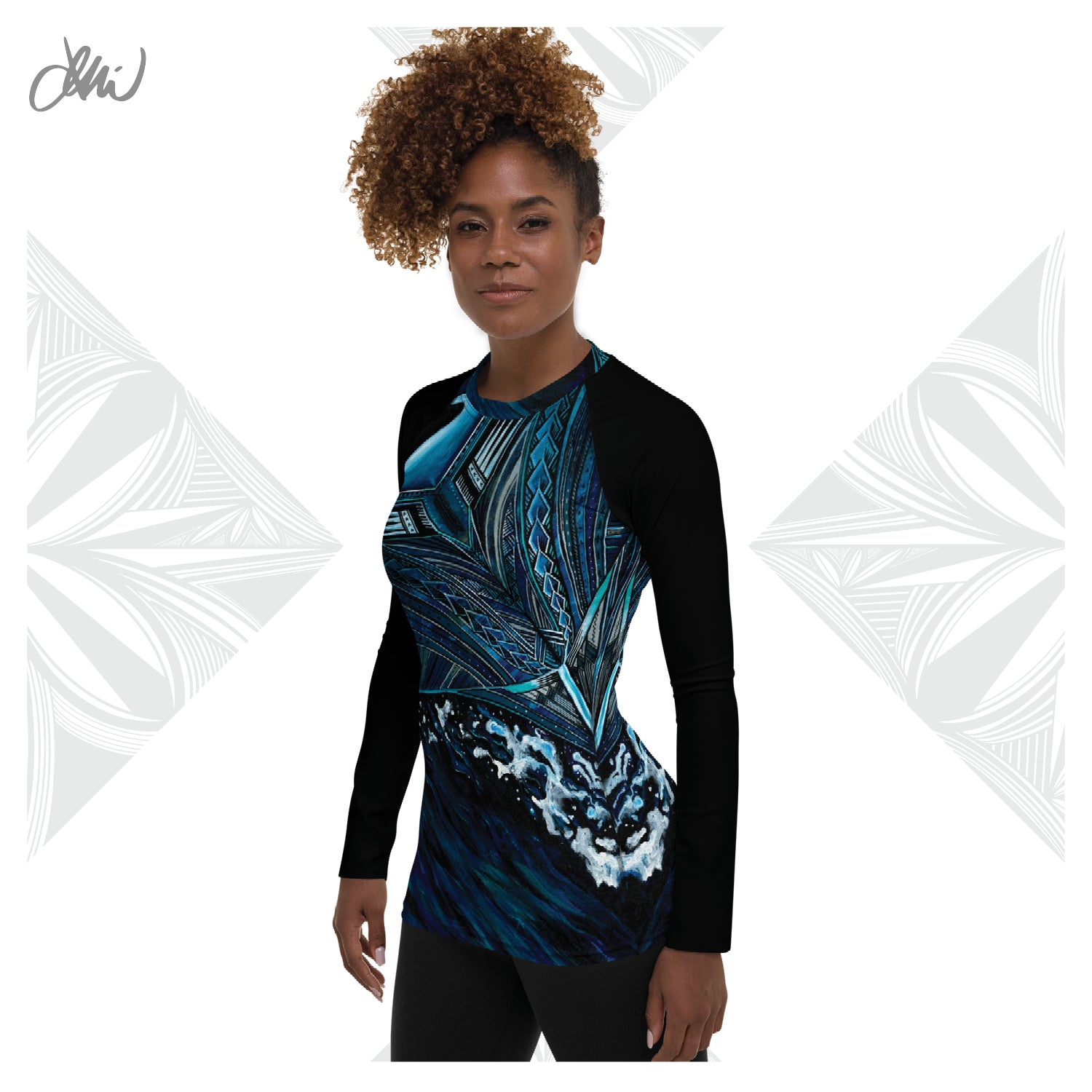 Manta Ray Women's Rash Guard