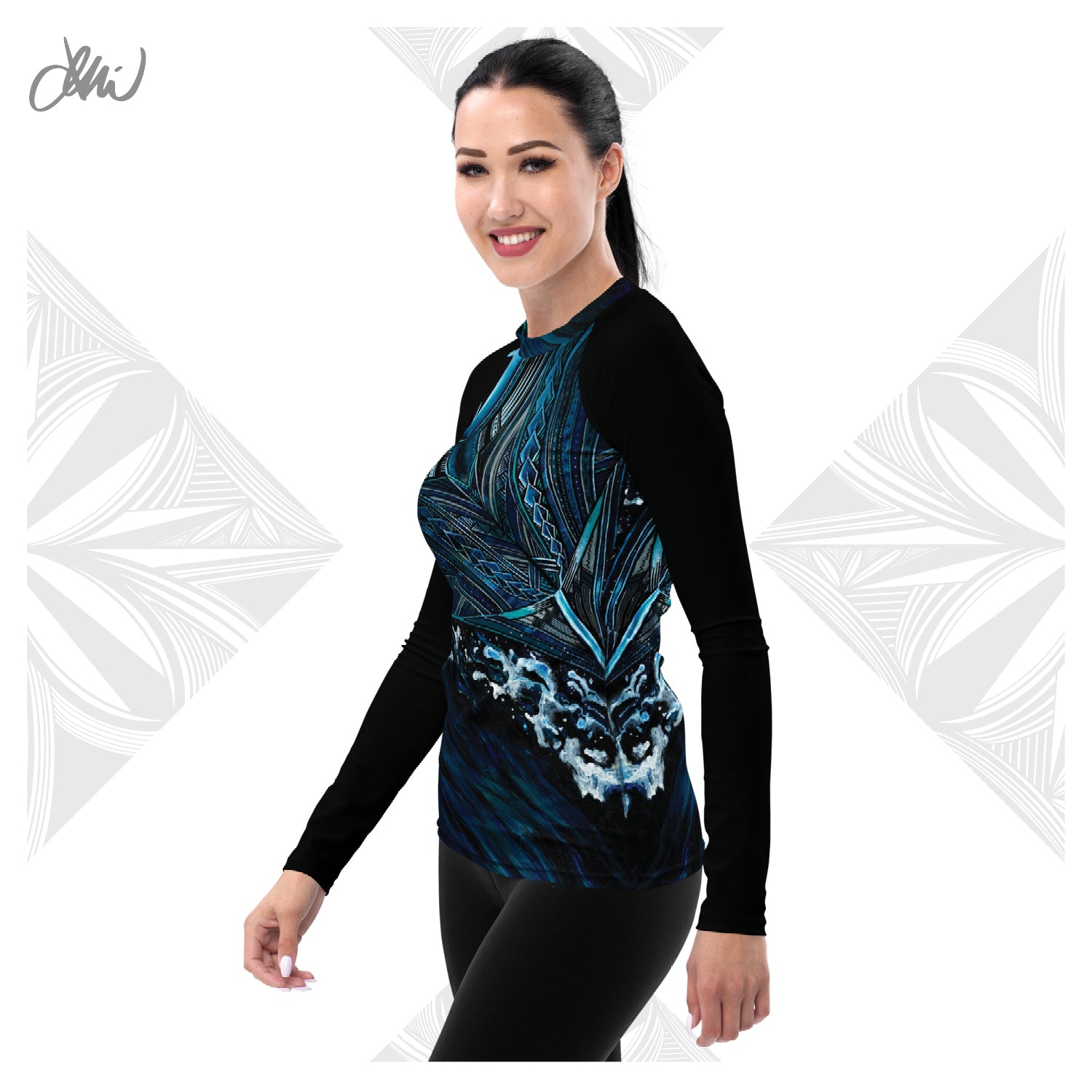 Manta Ray Women's Rash Guard