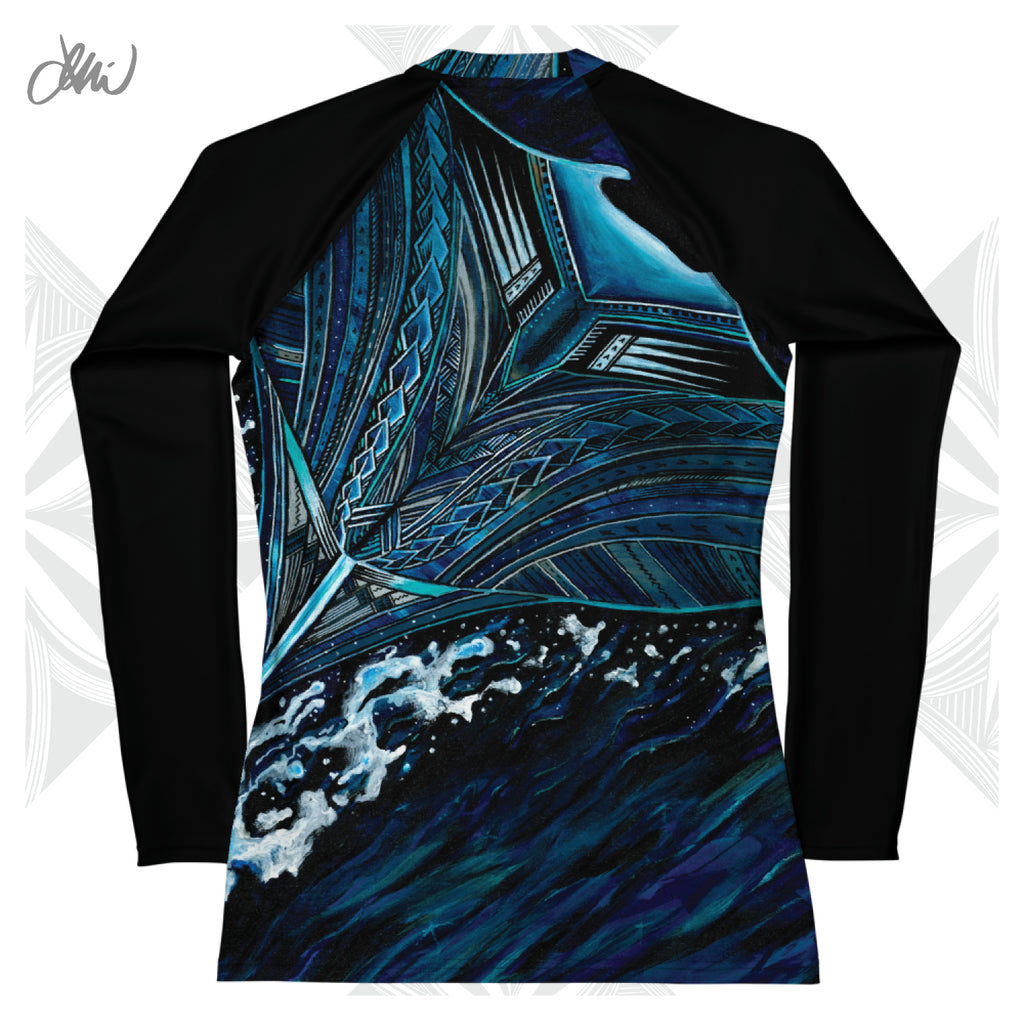 Manta Ray Women's Rash Guard