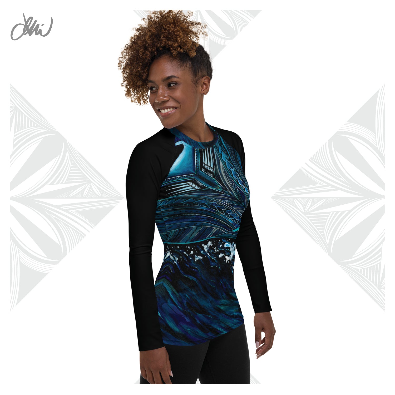 Manta Ray Women's Rash Guard