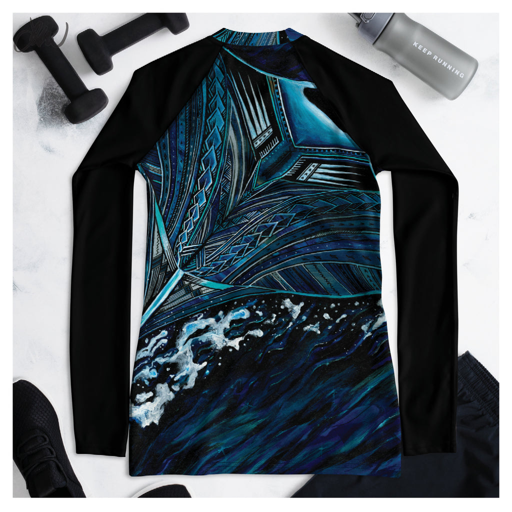 Manta Ray Women's Rash Guard