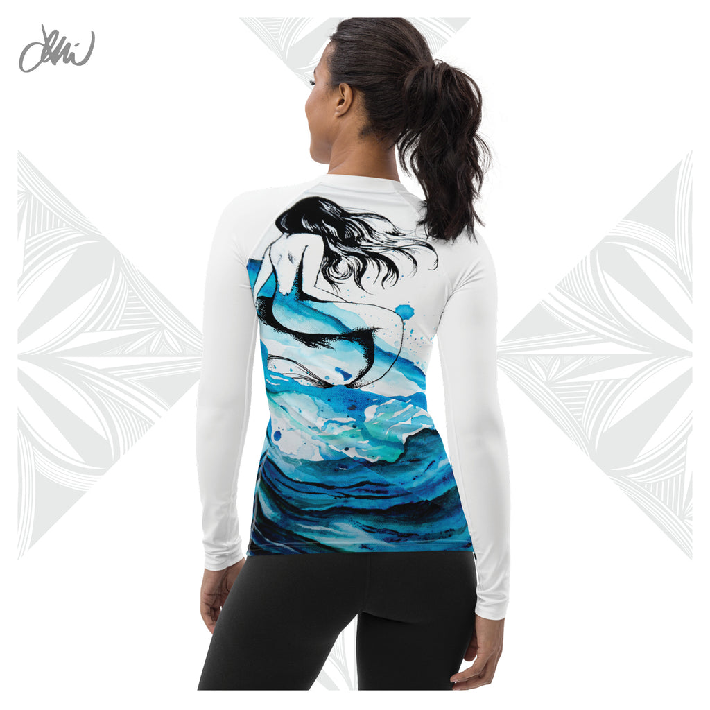 Mermaid Dreams Women's Rash Guard