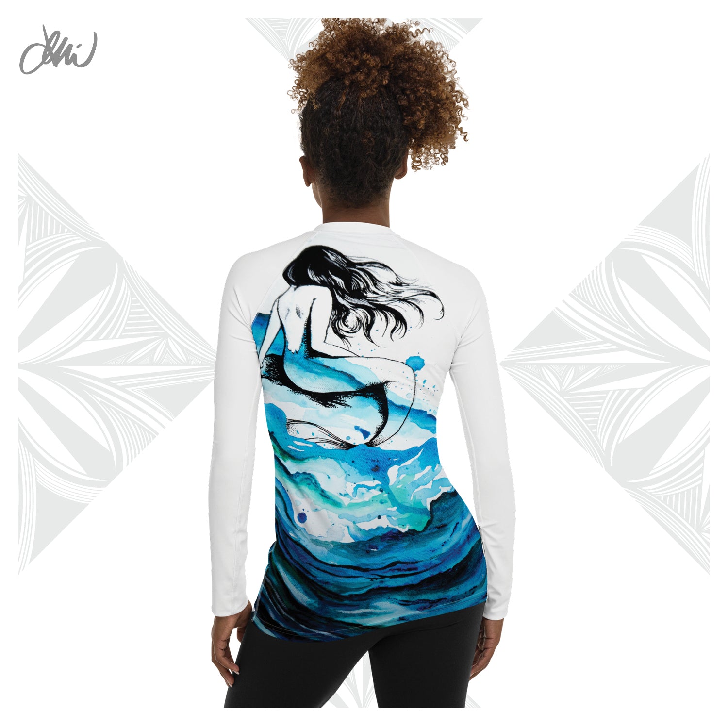 Mermaid Dreams Women's Rash Guard