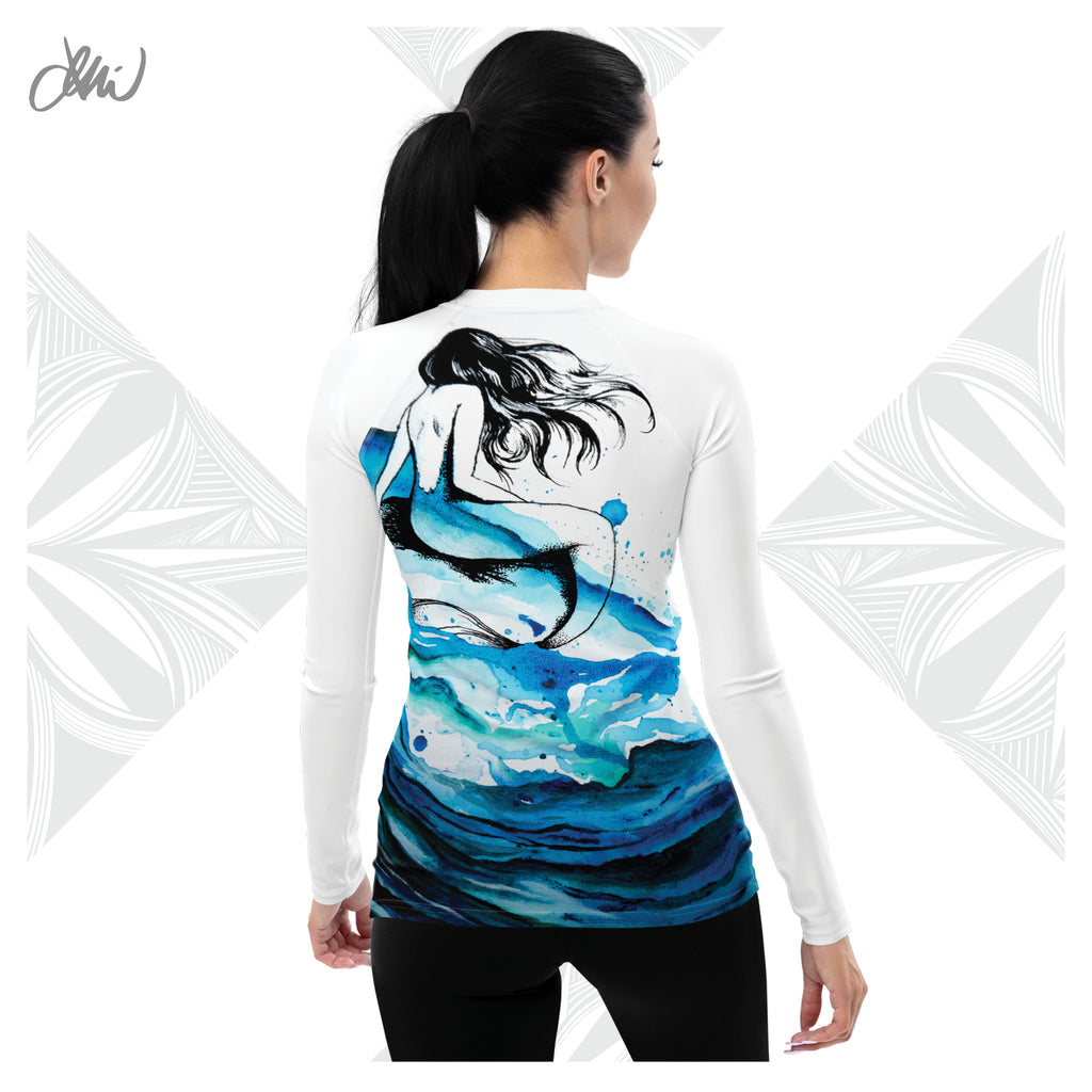 Mermaid Dreams Women's Rash Guard
