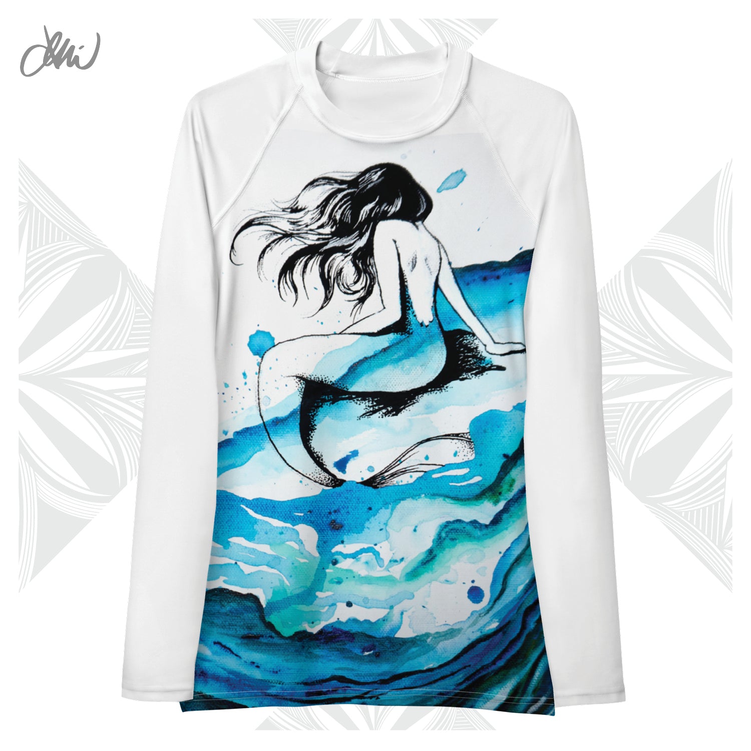 Mermaid Dreams Women's Rash Guard