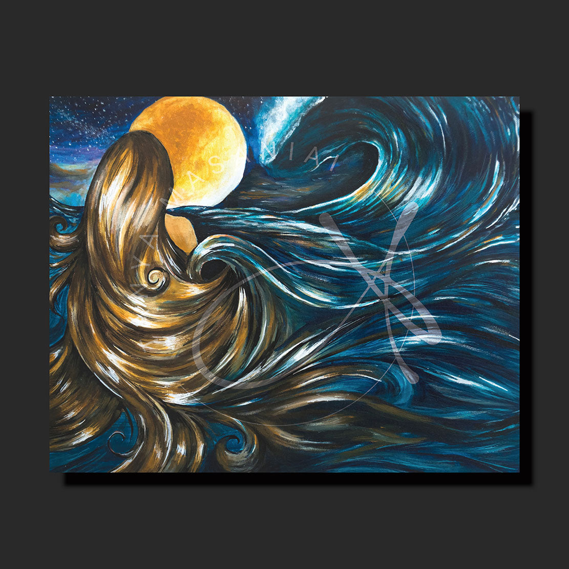 "Moon & Sea"