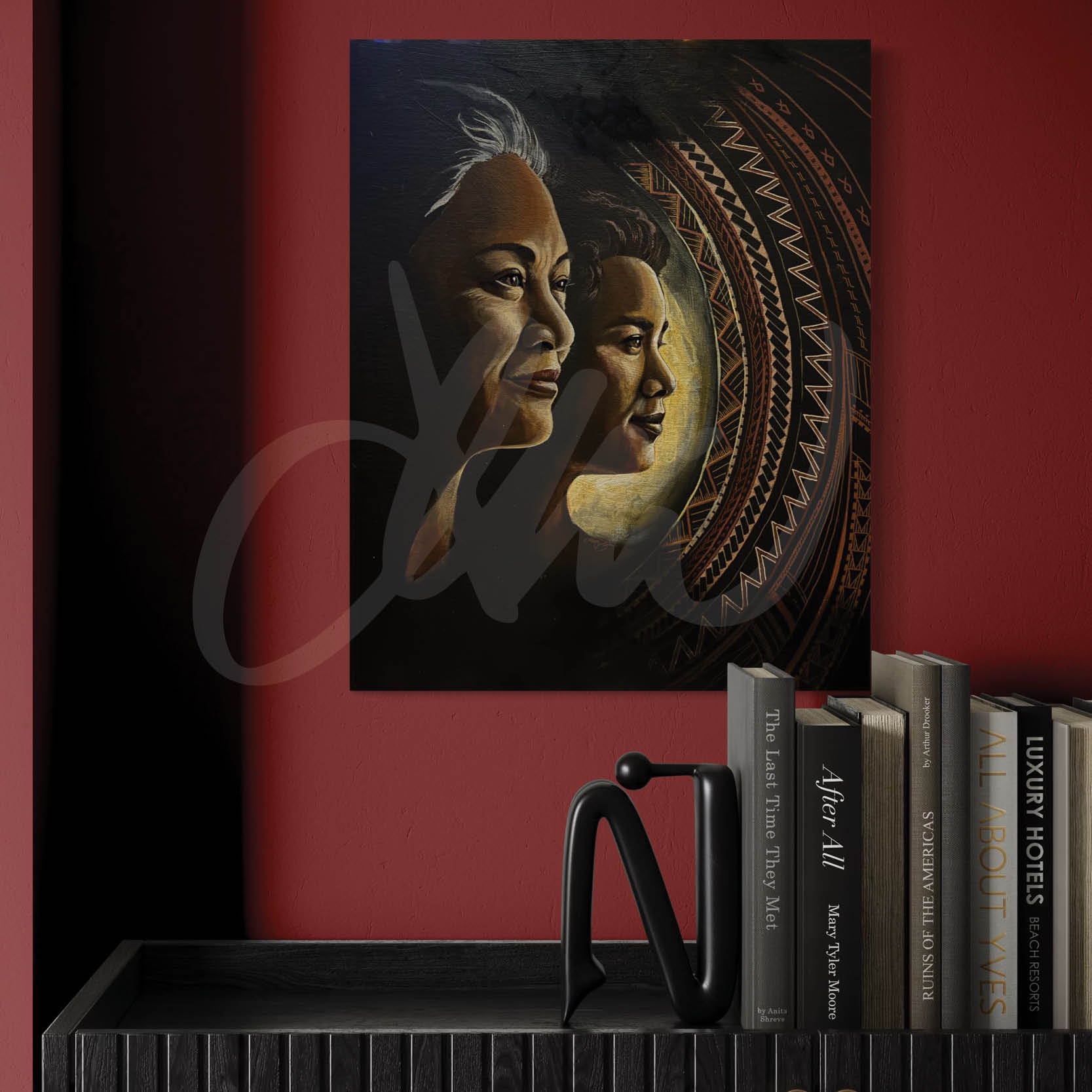 “O le ala i le pule o le tautua.”