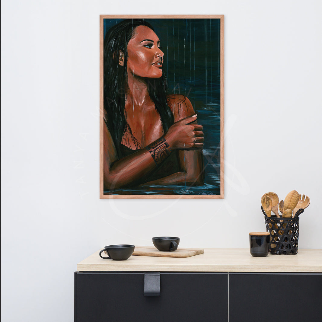 "Rain" Framed poster