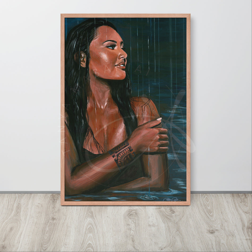 "Rain" Framed poster