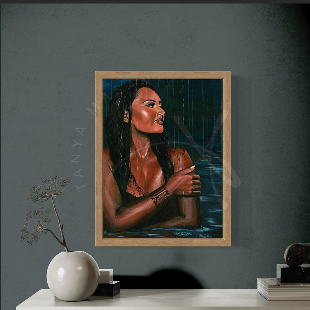 "Rain" Framed poster