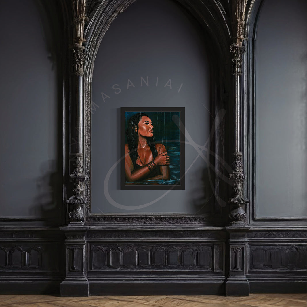 "Rain" Framed poster