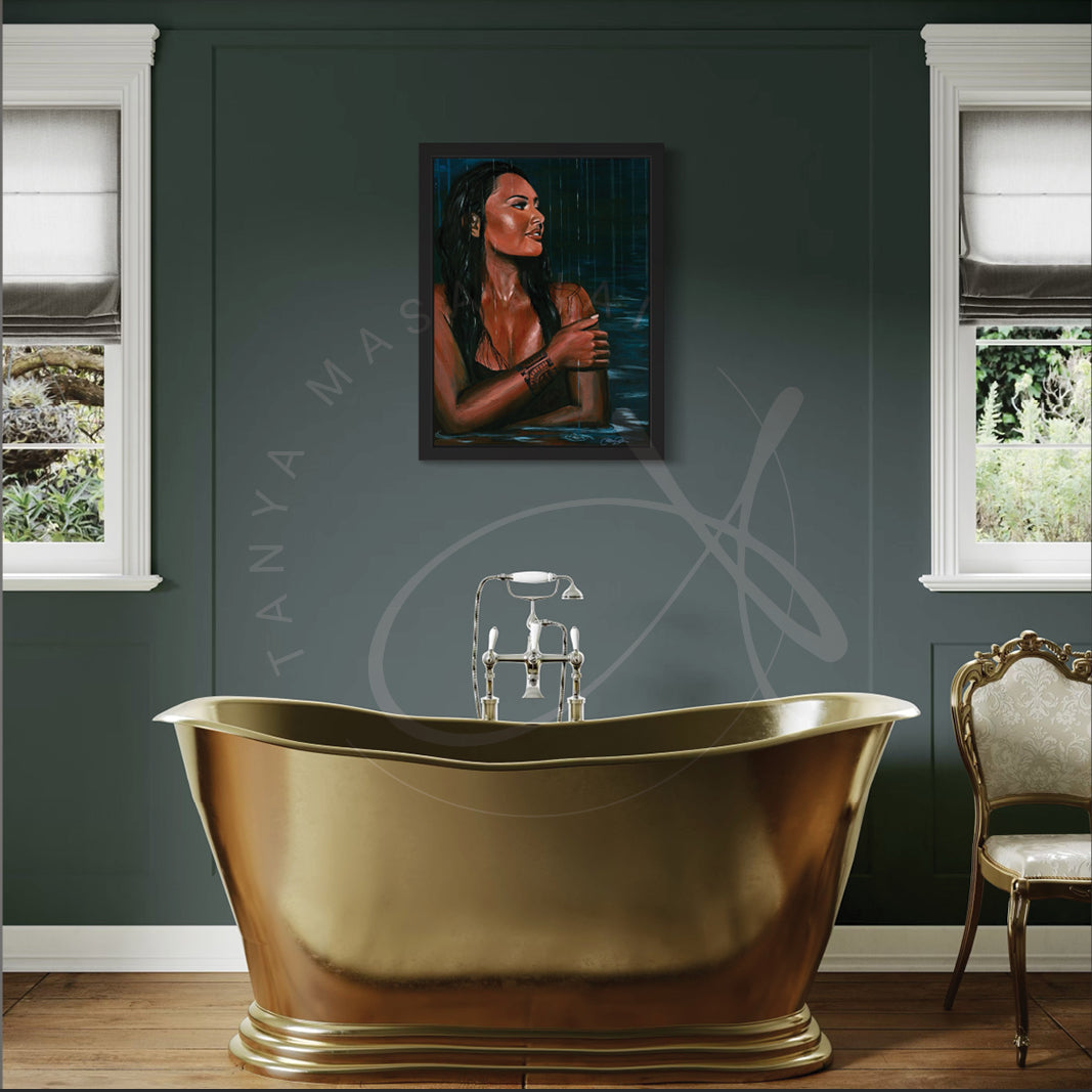 "Rain" Framed poster