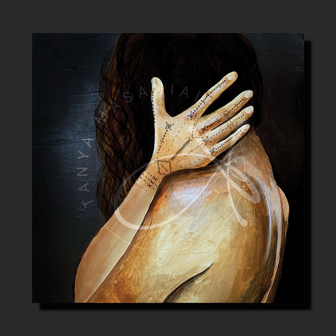 "Tualima" Tatau Series Canvas
