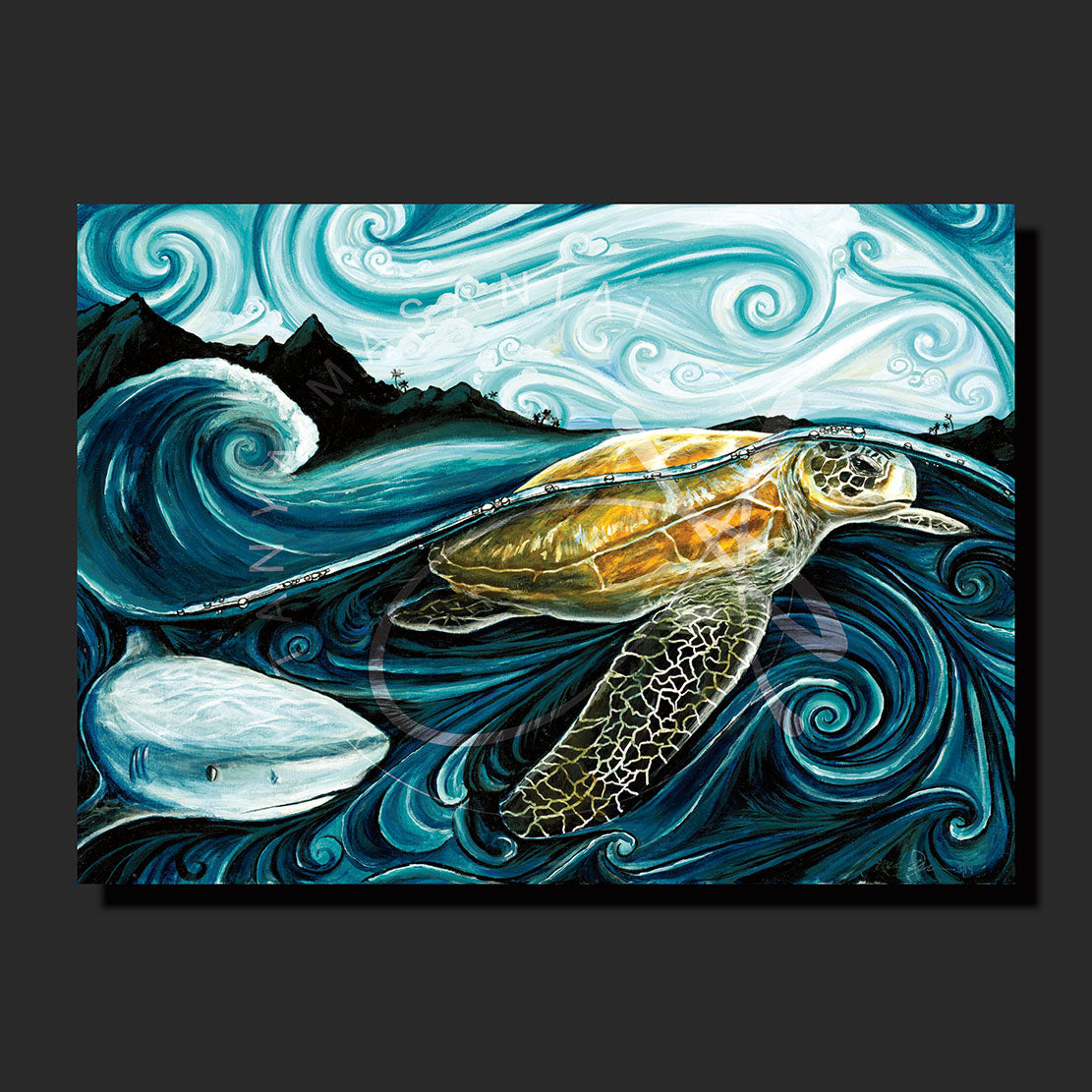 "Legend of Turtle & Shark"