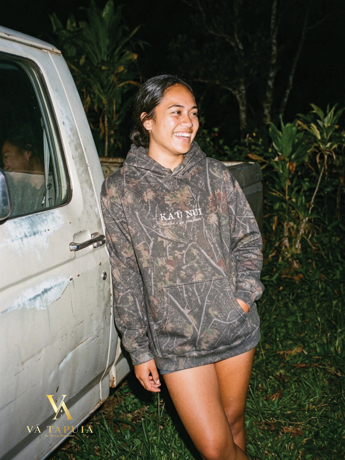 Ka‘ū Nui Camo Hoodie Hawaiian Sweatshirt Ka'u Hawaii Gift Camouflage Pullover Pacific Island Hoodie Local Hawaii Clothing Gift for Him Womens