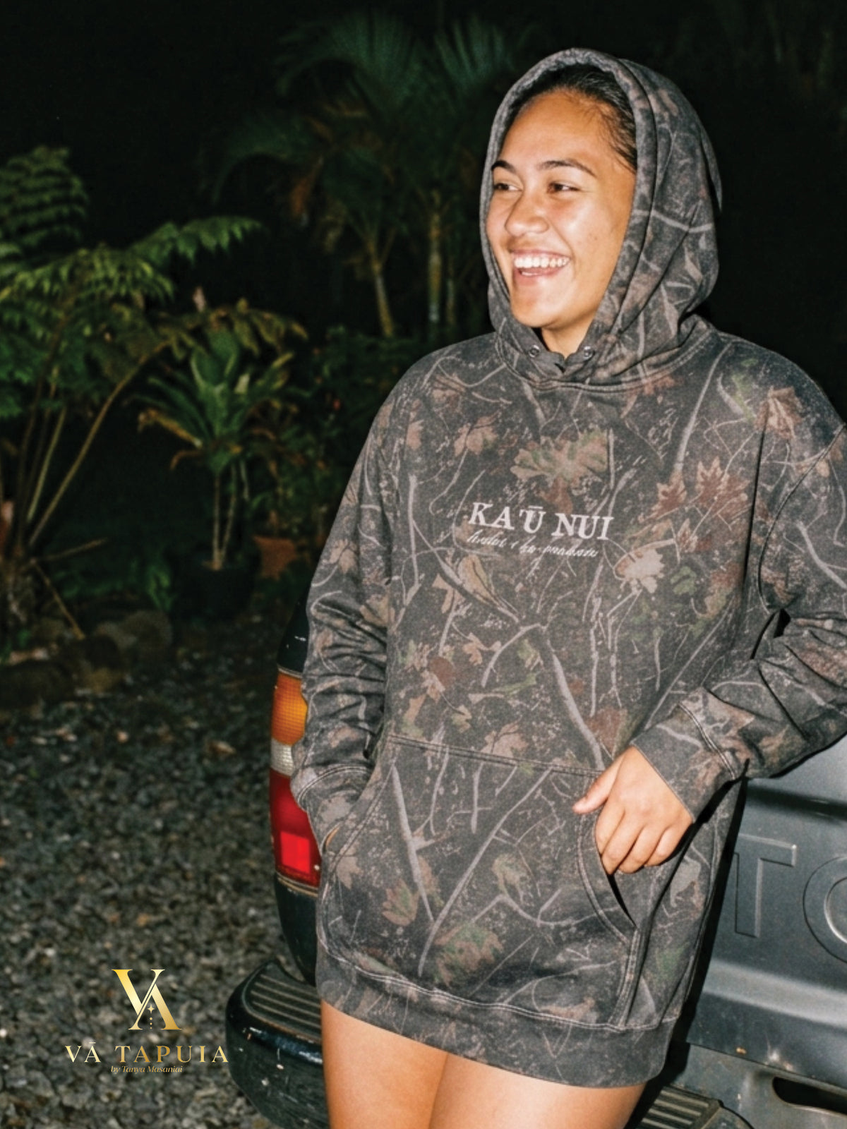 Ka‘ū Nui Camo Hoodie Hawaiian Sweatshirt Ka'u Hawaii Gift Camouflage Pullover Pacific Island Hoodie Local Hawaii Clothing Gift for Him Womens