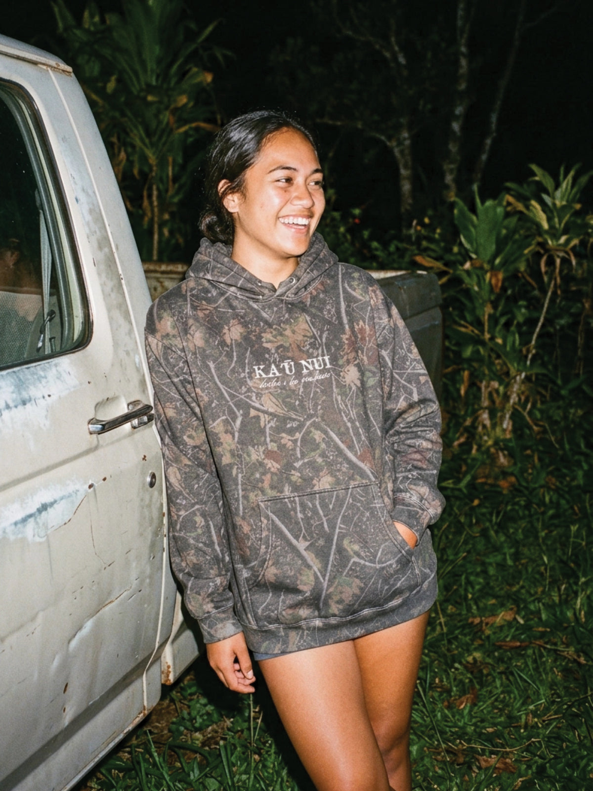 Ka‘ū Nui Camo Hoodie Hawaiian Sweatshirt Ka'u Hawaii Gift Camouflage Pullover Pacific Island Hoodie Local Hawaii Clothing Gift for Him Womens