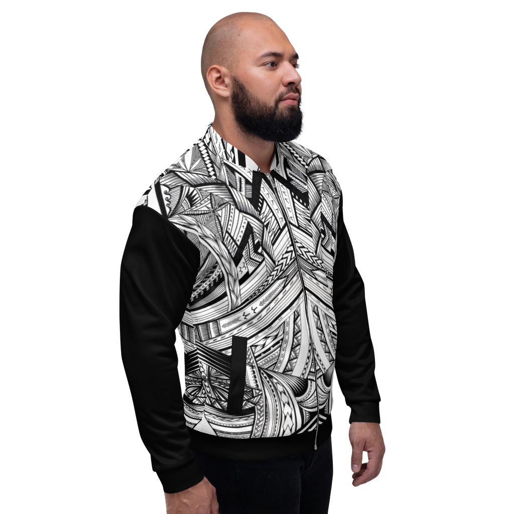 Tatau Samoa Unisex Bomber Jacket