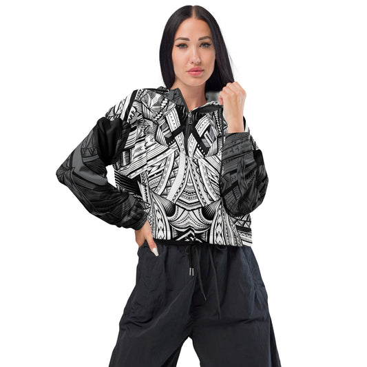 Women’s cropped windbreaker