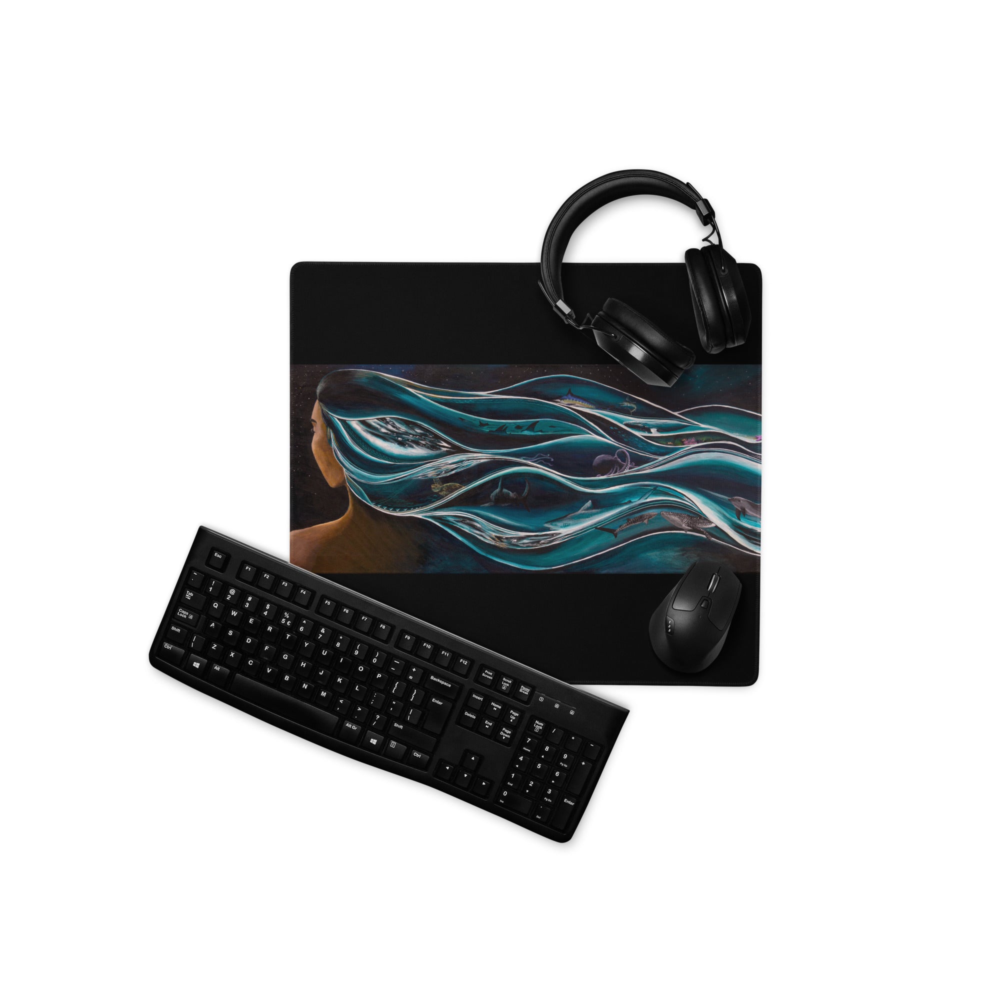 Gathering the seas Desk pad