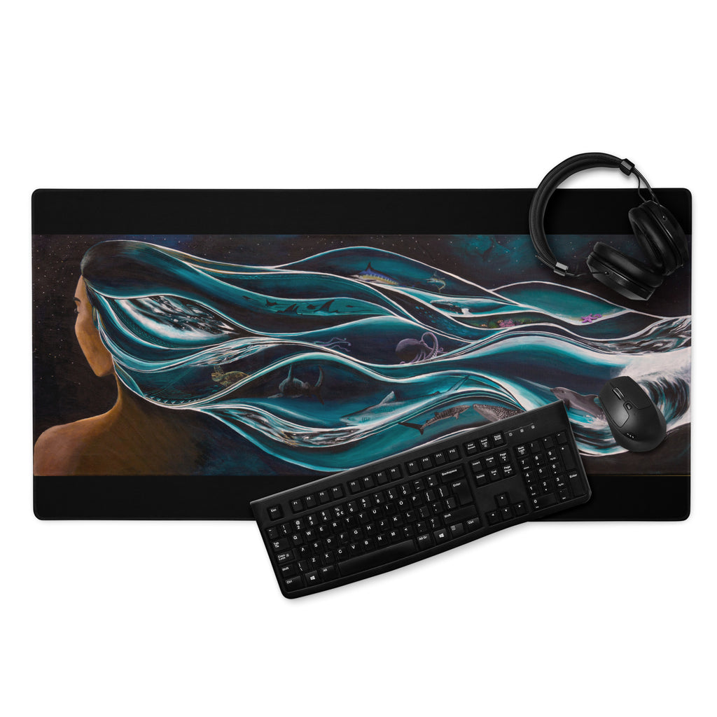 Gathering the seas Desk pad