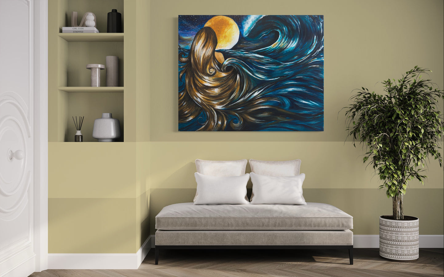 "Moon & Sea"