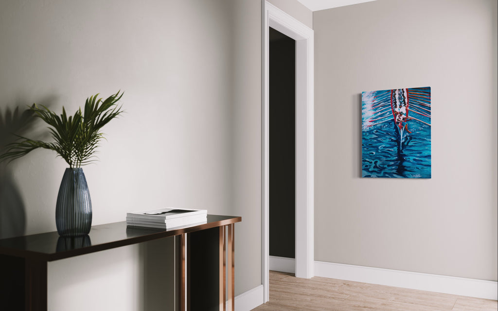 Fautasi Race Giclee (canvas)