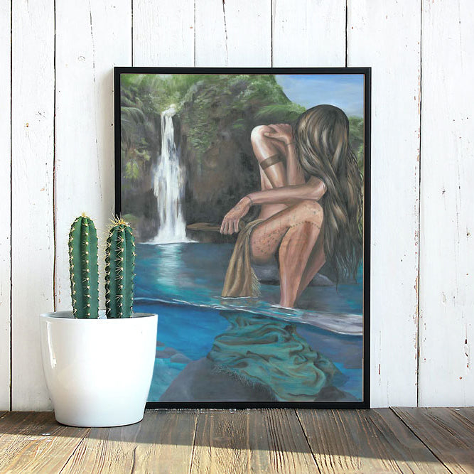 Nafanua Queen Warrior 11x14 Example