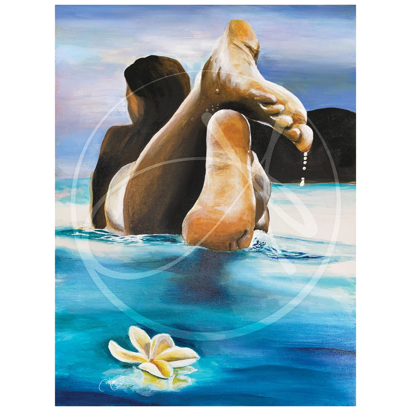 "Surf Vibes" Canvas Print