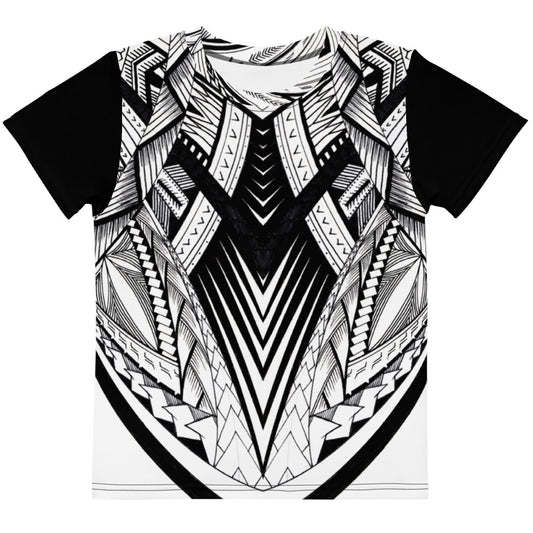 Samoan Tatau Fonuea Kids crew neck t-shirt