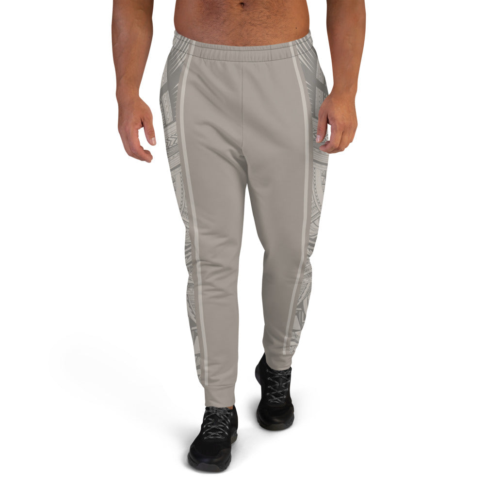 Samoan Gray Tatau Men's Joggers