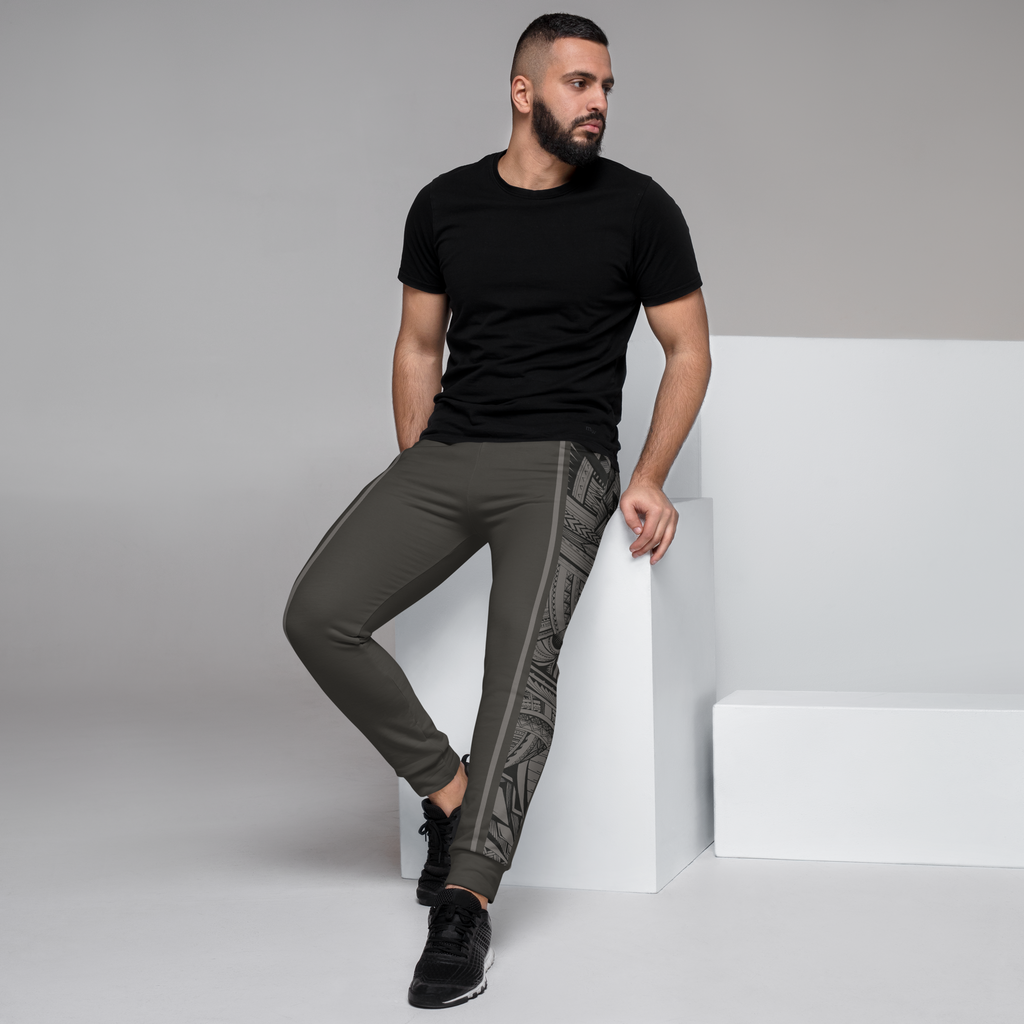 Samoan Charcoal Tatau Men's Joggers
