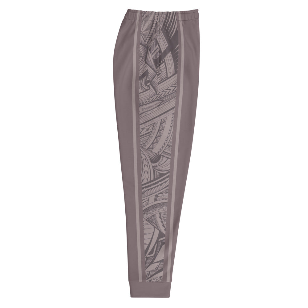 Samoan Grey Rose Tatau Men's Joggers
