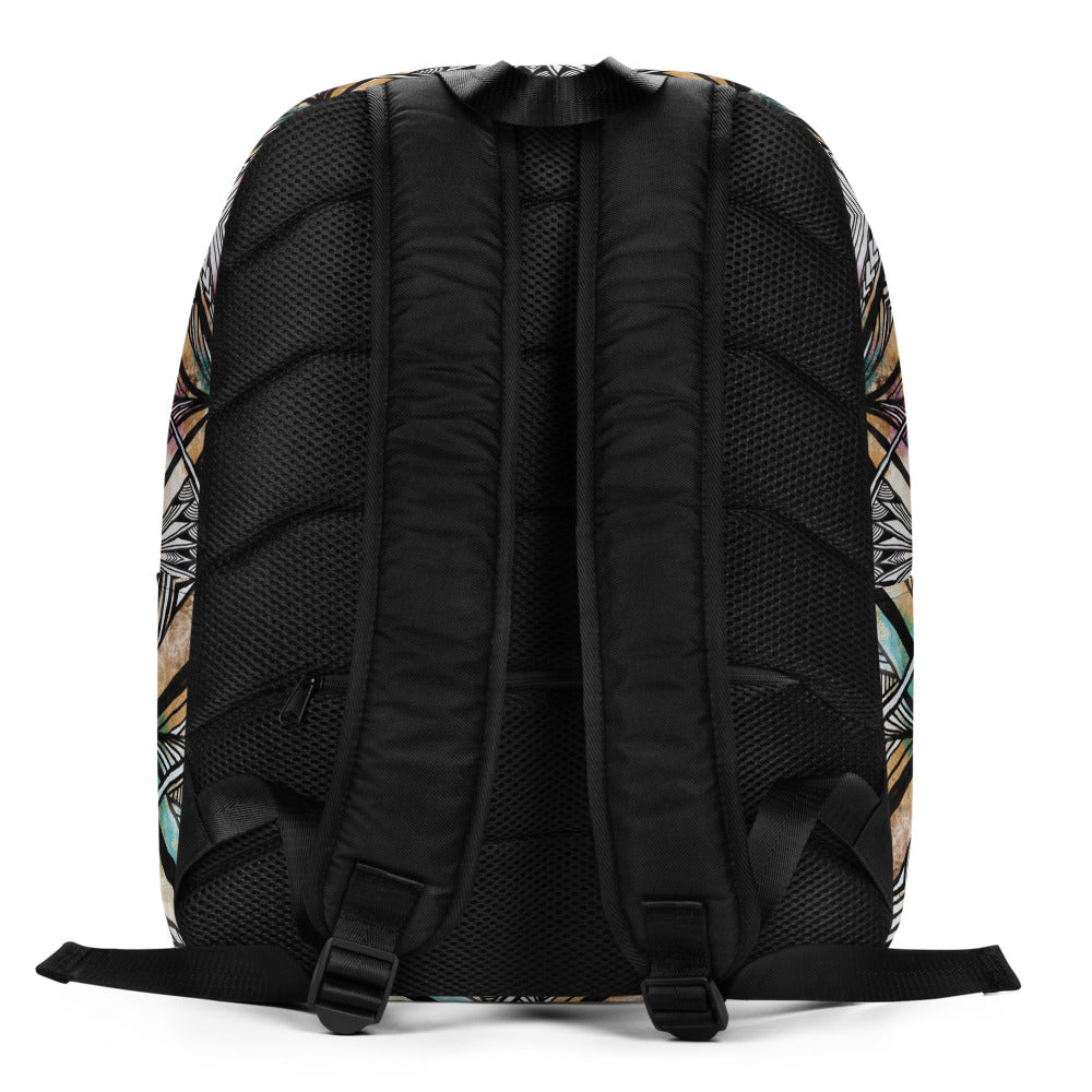 Golden Tapa Minimalist Backpack