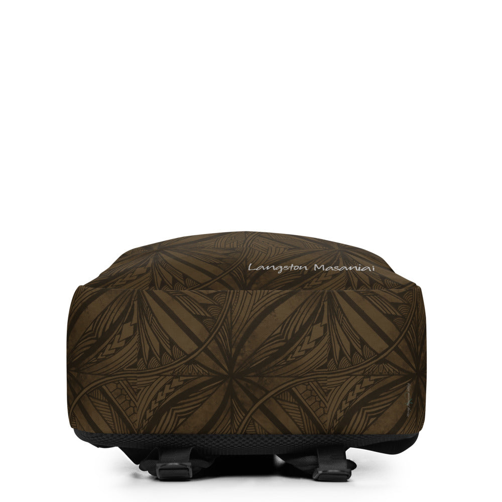 CUSTOM Tapa Design Minimalist Backpack