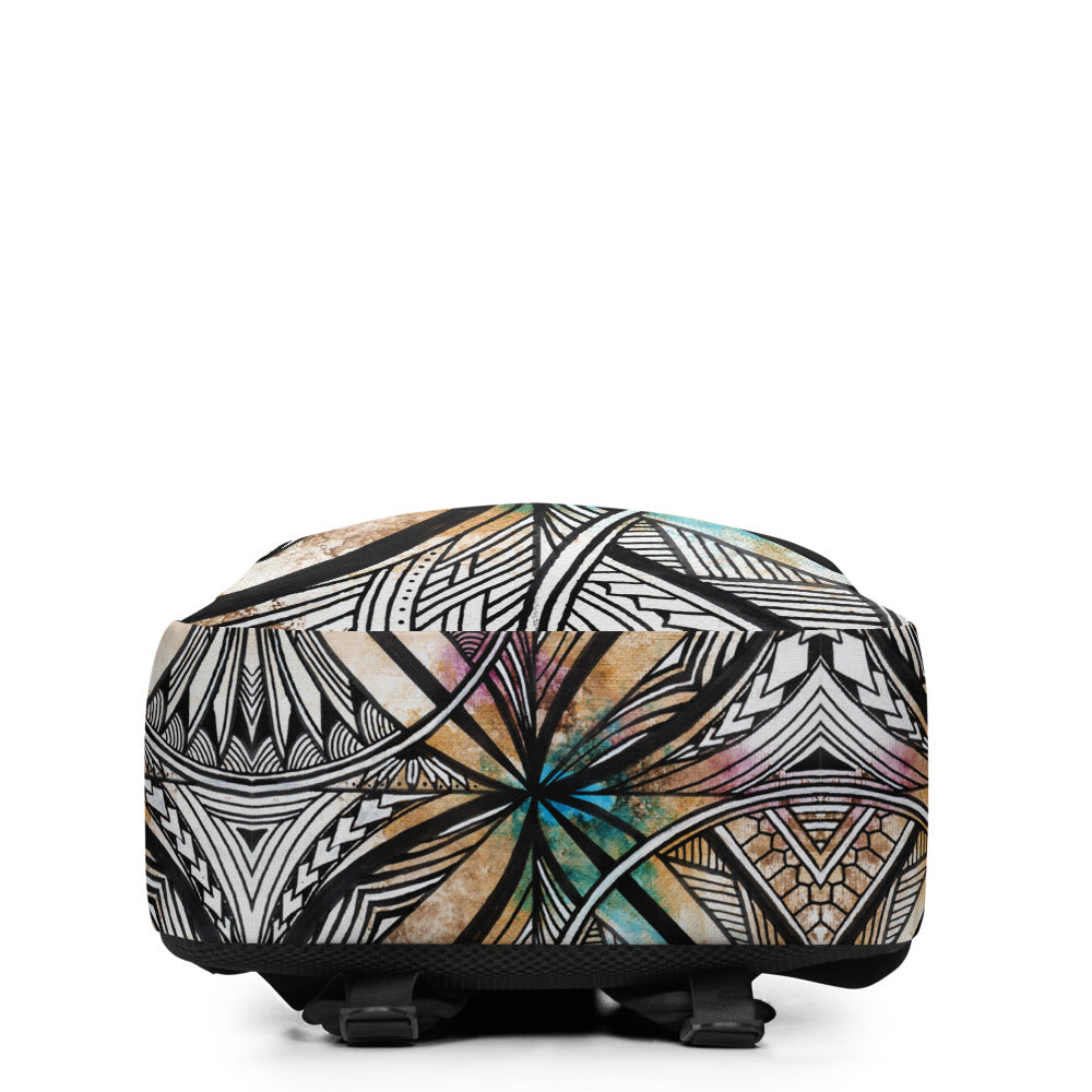 Golden Tapa Minimalist Backpack