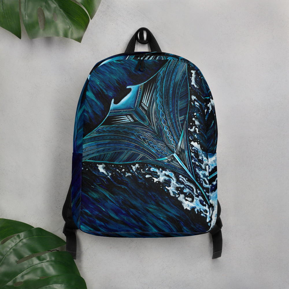 Samoa Manta Ray Minimalist Backpack
