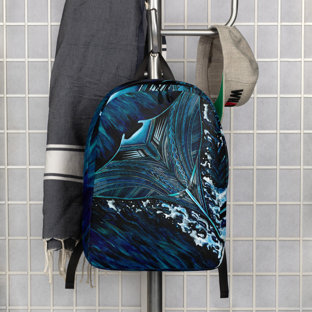 Samoa Manta Ray Minimalist Backpack