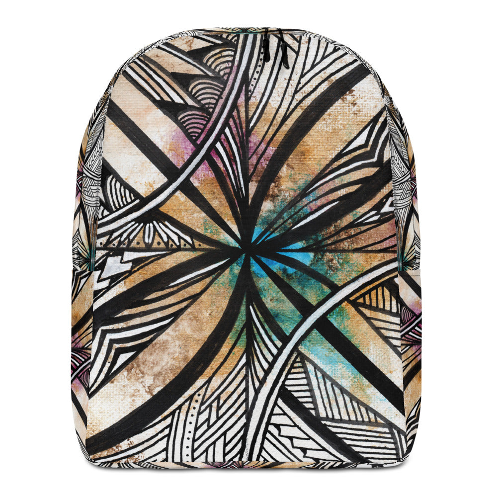 Golden Tapa Minimalist Backpack