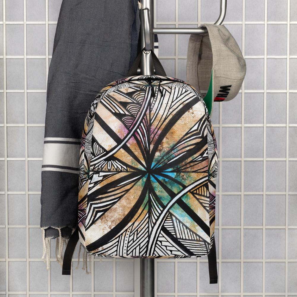 Golden Tapa Minimalist Backpack