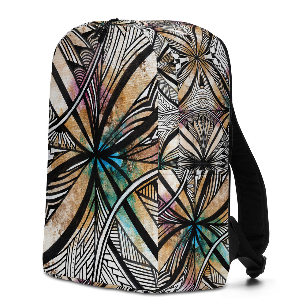 Golden Tapa Minimalist Backpack