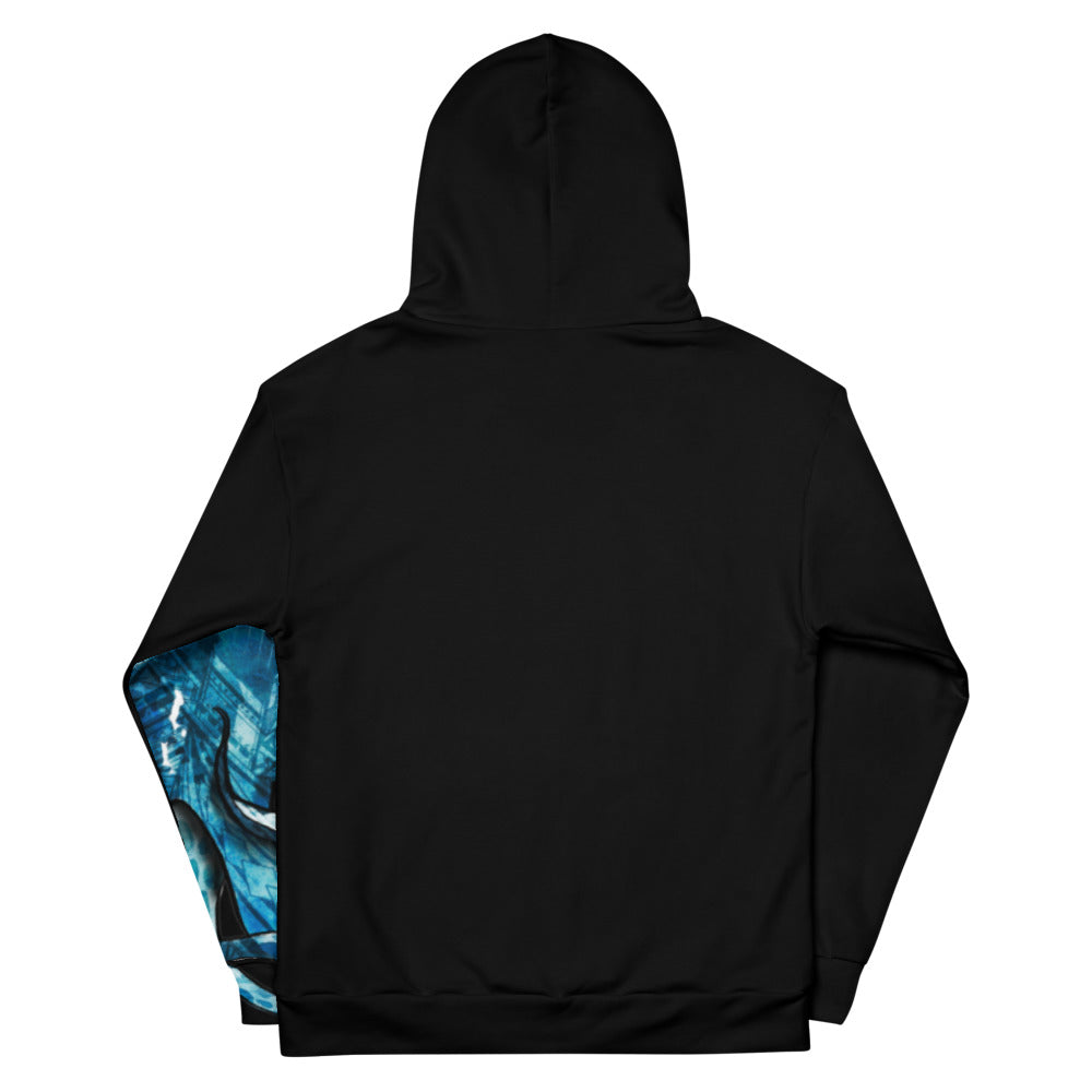 Black Octopus Tatau Unisex Hoodie